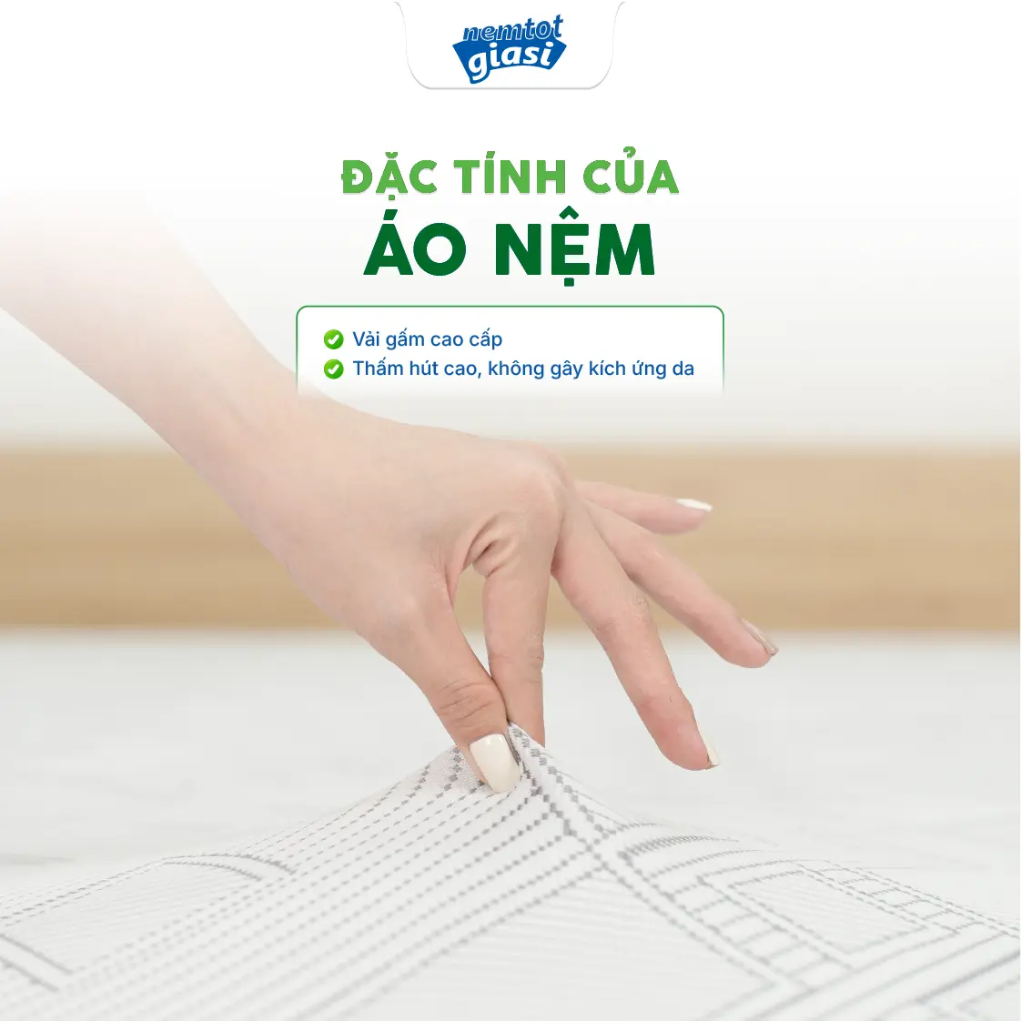 Nệm Tốt Giá Sỉ - Nệm Foam Cao Cấp Goodsleep 6